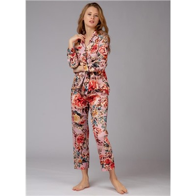 2292TCC Женская пижама (ДЛ.рукав+брюки) INDEFINI