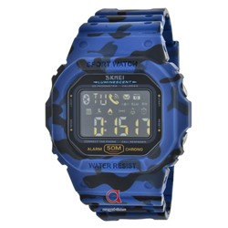 Skmei 1629CMDKBU dark blue camouflage