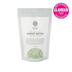 Антицеллюлитная соль с содой и маслами «EPSOM DETOX» 1000 г