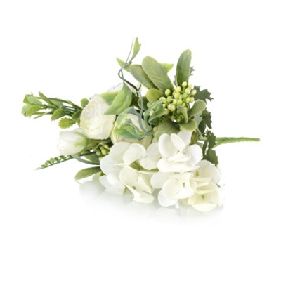 Цветок искусственный 30 см / NW713 /уп 90/900/ (Белый)