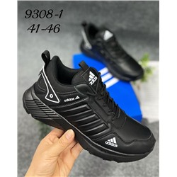 Мужские кроссовки 9308-1 черные