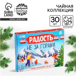 Новый год! Чайная коллекция «Радость не за горами», 54 г (30 пакетиков х 1,8 г).