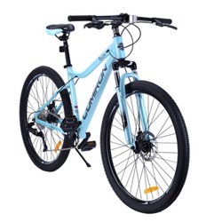 Велосипед 27,5" рама 17" 1x10sp CF770 B COMIRON DESIRE цвет: голубой (Hazy Sky)