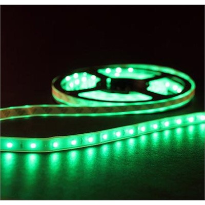 Лента светодиодная 5 м с ВТ SMD3528 220V 60LEDs IP65/ ЗЕЛЕНЫЙ