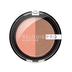 RELOUIS Румяна компактные тон:203 PRO BLUSH DUO двойные