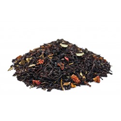 Чай Gutenberg чёрный ароматизированный "Земляничный десерт", 0,5 кг