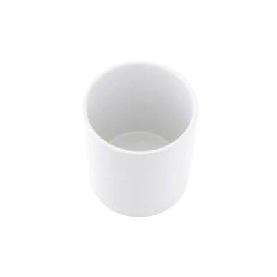 Гарнитур для туалета AXENTIA Bianco из белой керамики  8,8 х высота 33 см.