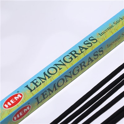 Благовония HEM "Lemongrass. Лимонник", 8 палочек в упаковке, четырёхгранник