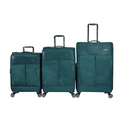 Комплект из 3 чемоданов Арт. 50161 Бирюзовый
