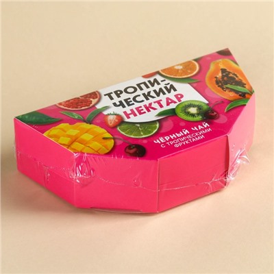 Чай чёрный «Тропический нектар» вкус: тропические фрукты, 20 г.