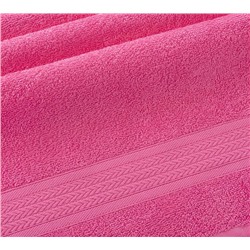 Полотенце махровое Утро ярко-розовый Аиша Текс-Дизайн