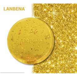 LANBENA Косметическое мыло 24K золота с ценными маслами