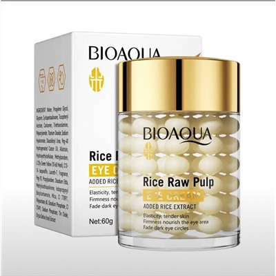 Крем для кожи с экстрактом риса Bioaqua Rice Raw Pulp Cream 60гр