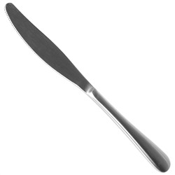 "Капелька" Нож столовый из нержавеющей стали 22,5см (Китай)