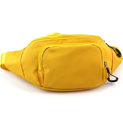 Поясная текстильная сумка 7171 Желтый