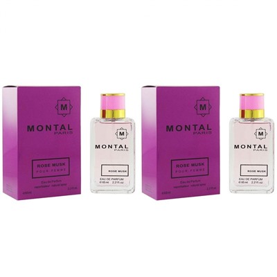 Парфюмированный набор Montal Rose Musk Pour Femme 2х65мл