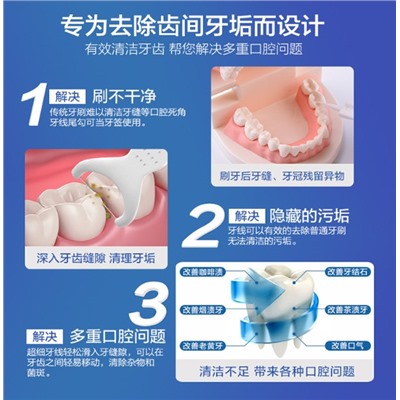 Зубная нить Fawnmum 30 шт в упаковке yxqc04