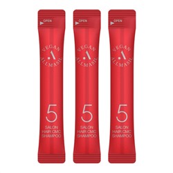 AllMasil Шампунь для волос восстанавливающий с аминокислотами / 5 Salon Hair CMC Shampoo Stick Pouch, 20 шт. х 8 мл