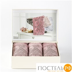 T1211T10055148 Набор салфеток Tivolyo Home REGINA фиолетовый 3 предмета