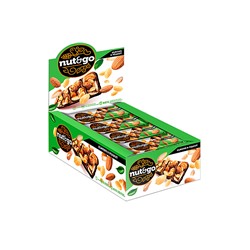 «Nut&Go», батончик Almond & peanut, 36 г (упаковка 18 шт.)
