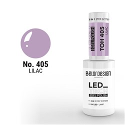 Лак-гель для ногтей Led Tech, тон 405 lilac