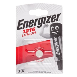 Элемент литиевый Energizer CR1216 (1-BL) ЦЕНА УКАЗАНА ЗА 1 ШТ