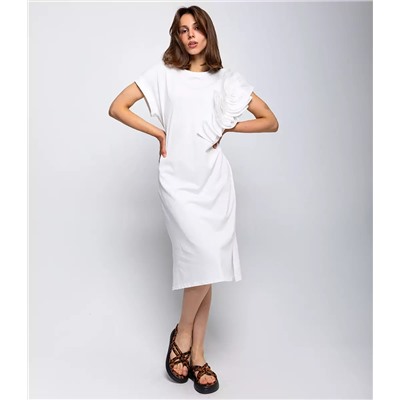 Платье #КТ2013-66, белый
