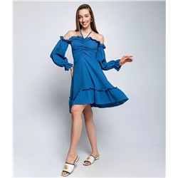 Платье #БШ2338, синий