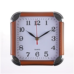 Часы настенные "Рейчел", 19 х 19  см, циферблат 16.5 см, дискретный ход