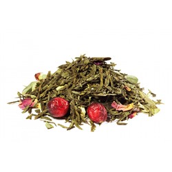 Чай Gutenberg зелёный ароматизированный "Брусника", 0,5 кг
