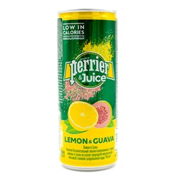 Газ. напиток Perrier&Juice Лимон-гуава 250мл