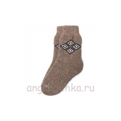 Усиленные мужские шерстяные носки - 502.4