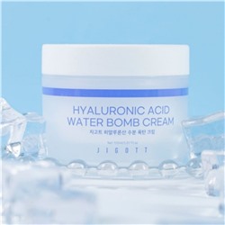 Jigott Крем для лица увлажняющий с гиалуроновой кислотой / Hyaluronic Acid Water Bomb Cream, 150 мл