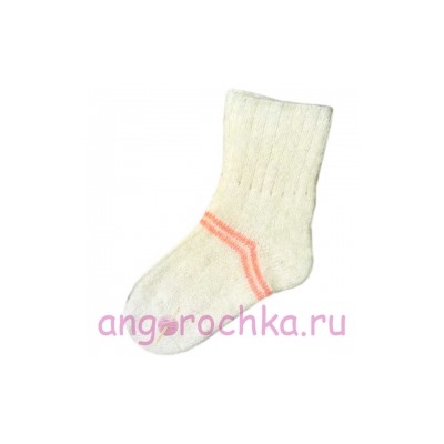 Короткие теплые  женские носки с резинкой  - 704.13