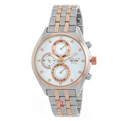 OMAX JSM007N018 (STEEL COLOR/ROSE GOLD)