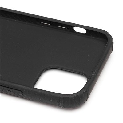 Чехол-накладка - PC058 для "Apple iPhone 12/iPhone 12 Pro" с подставкой и магнитом (black)