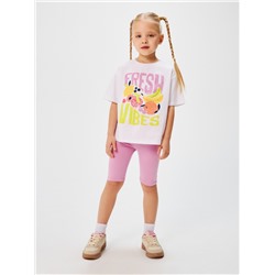 Комплект детский для девочек ((1)футболка и (2)шорты) Kassy разноцветный Acoola
