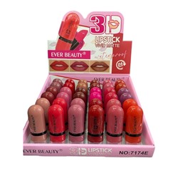 Набор матовых помад для губ Ever Beauty 3D Matte Lip Stick (ряд 12шт)