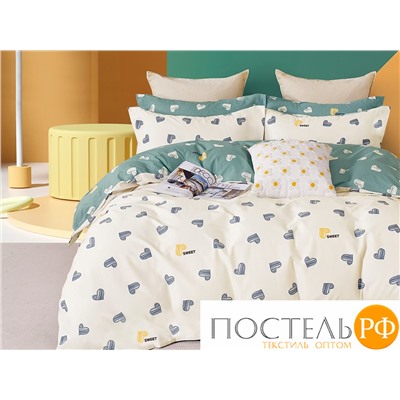 CH20/306-PCE КПБ CL HOME Поплин "Pure Cotton" двуспальный 175*215*1 200*220*1(±5) 70*70*2(±2) в ПВХ (UZ)