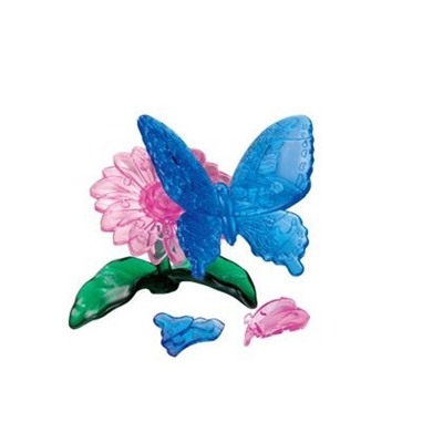 3D Головоломка Бабочка голубая