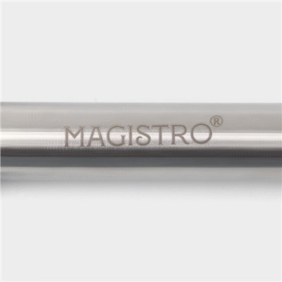 Держатель для сковороды из нержавеющей стали Magistro Solid, 19 см, цвет хромированный