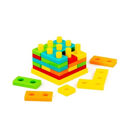 Развивающая игрушка «3D пазл» №1, 23 элемента 9084988
