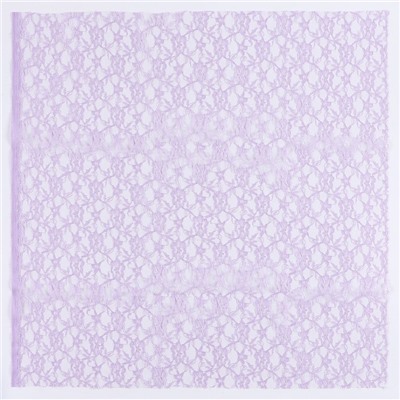 Набор лоскутов для рукоделия, гипюр, 4 шт.: розовый, коралл, сиреневый, мятный, 50 × 50 см