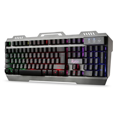 Клавиатура Smart Buy SBK-354GU-K RUSH 354 мембранная игровая с подсветкой USB (black)