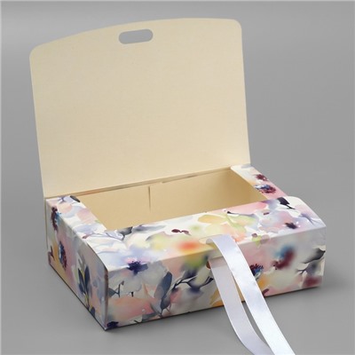 Складная коробка подарочная «Подарок для тебя», 16.5 х 12.5 х 5 см