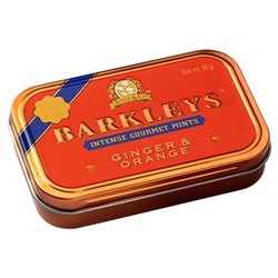 Леденцы BARKLEYS Mints – Имбирь Апельсин, 50 гр