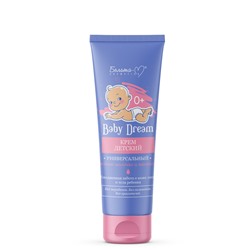 Baby Dream Крем детский универсальный Овсяное молочко и пантенол 0+ 150 г.