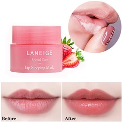 Ночная маска для губ Laneige lip Sleeping Mask Berry mini pink 3 gКосметика уходовая для лица и тела от ведущих мировых производителей по оптовым ценам в интернет магазине ooptom.ru.