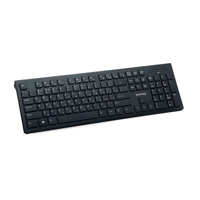 Клавиатура беспроводная Smart Buy SBK-206AG-K мембранная USB (black)