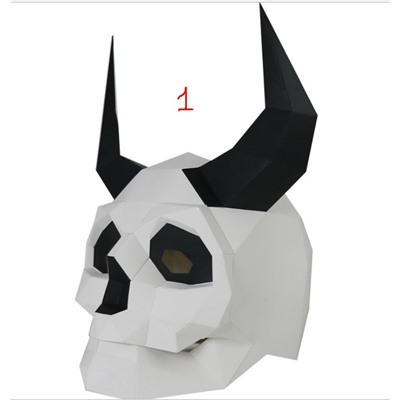 3D маска Череп, сделай сам.